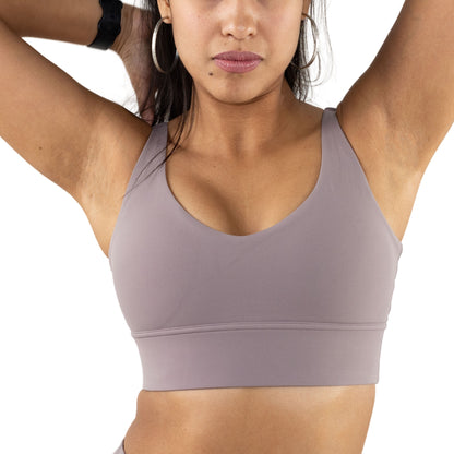 High Support Sports Bra with thick Waist Band