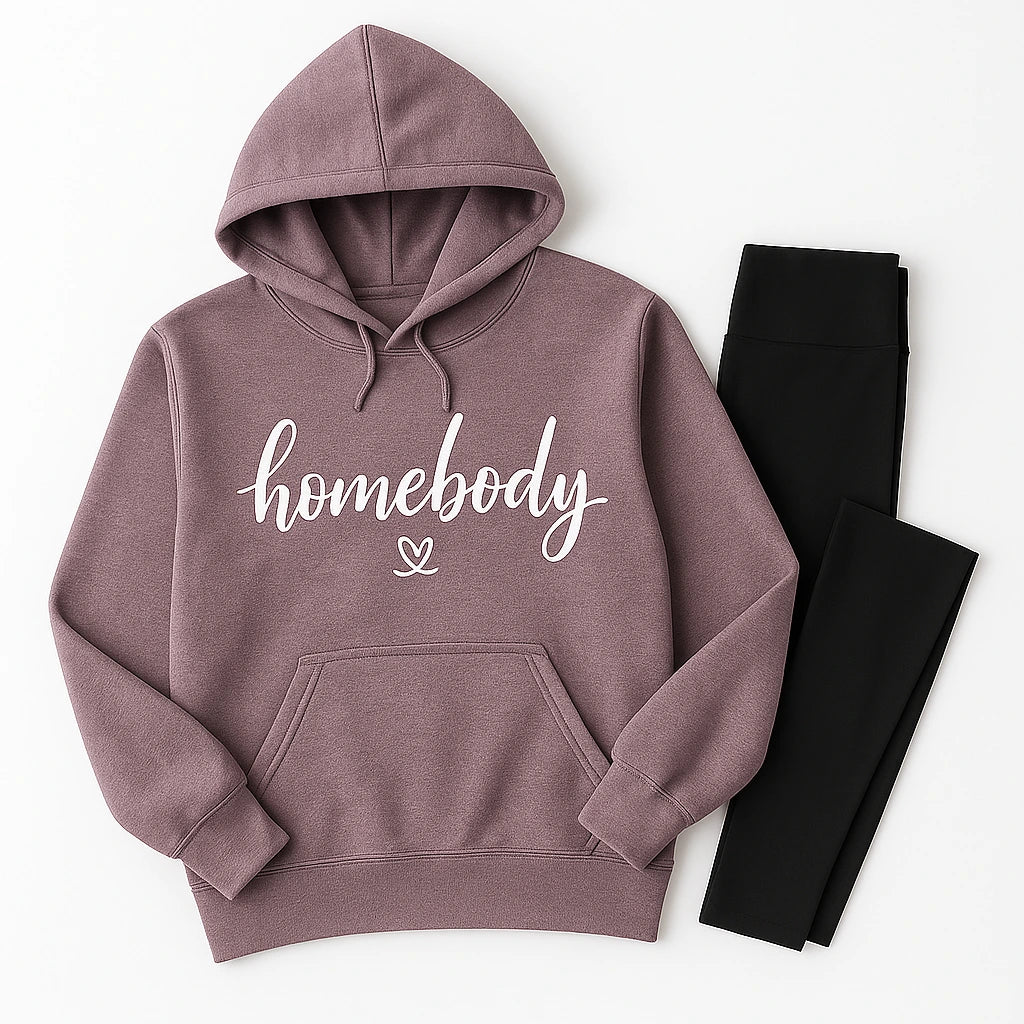 Homebody Hoodie - Cozy Self-Care Sweatshirt | Dhen Apparel