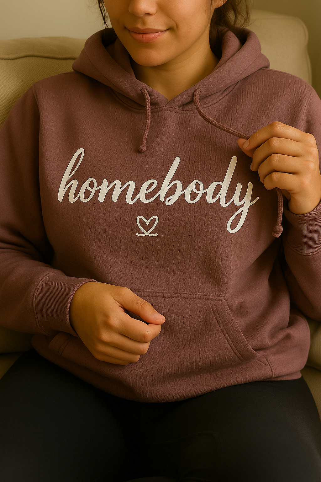 Homebody Hoodie - Cozy Self-Care Sweatshirt | Dhen Apparel