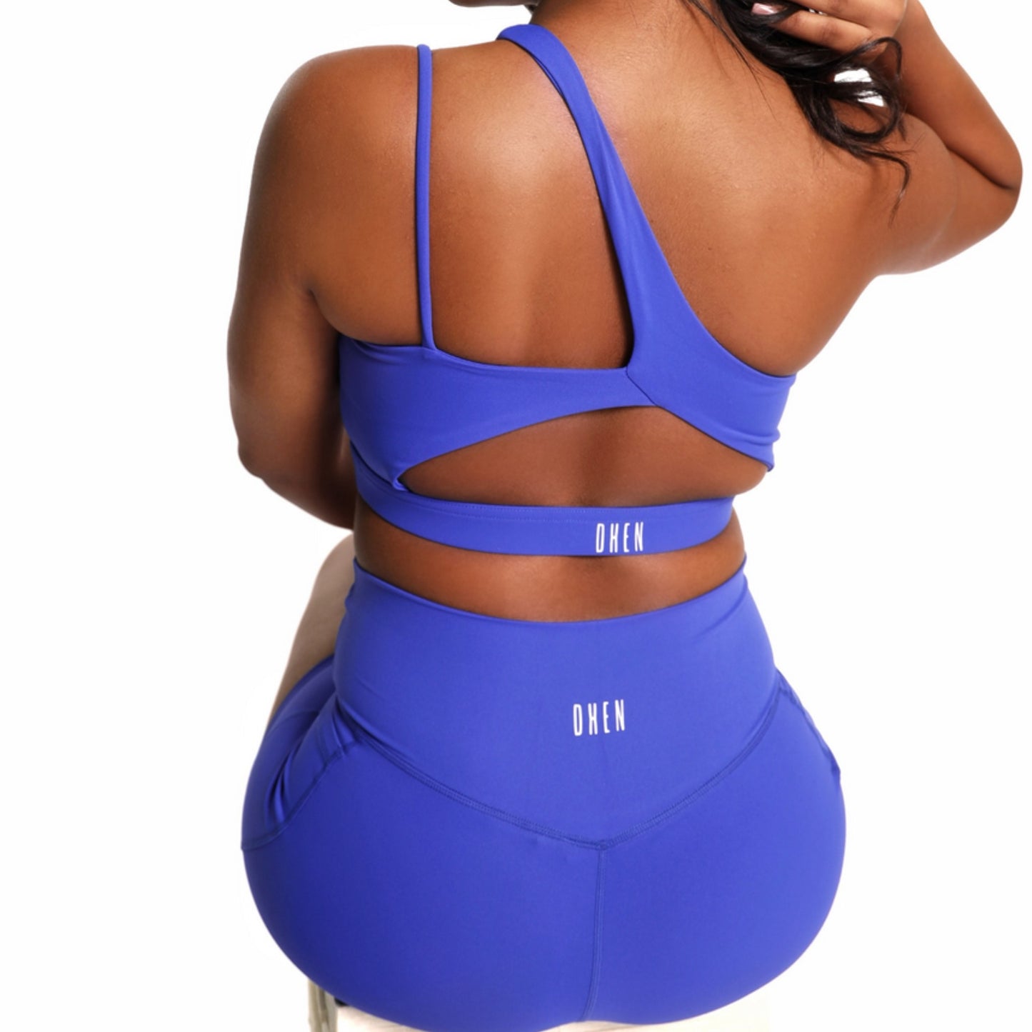 Fashion Sports Bra and Biker Shorts 
