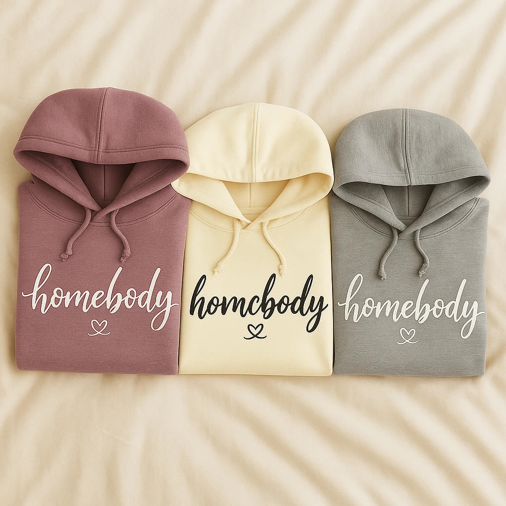 Homebody Hoodie - Cozy Self-Care Sweatshirt | Dhen Apparel