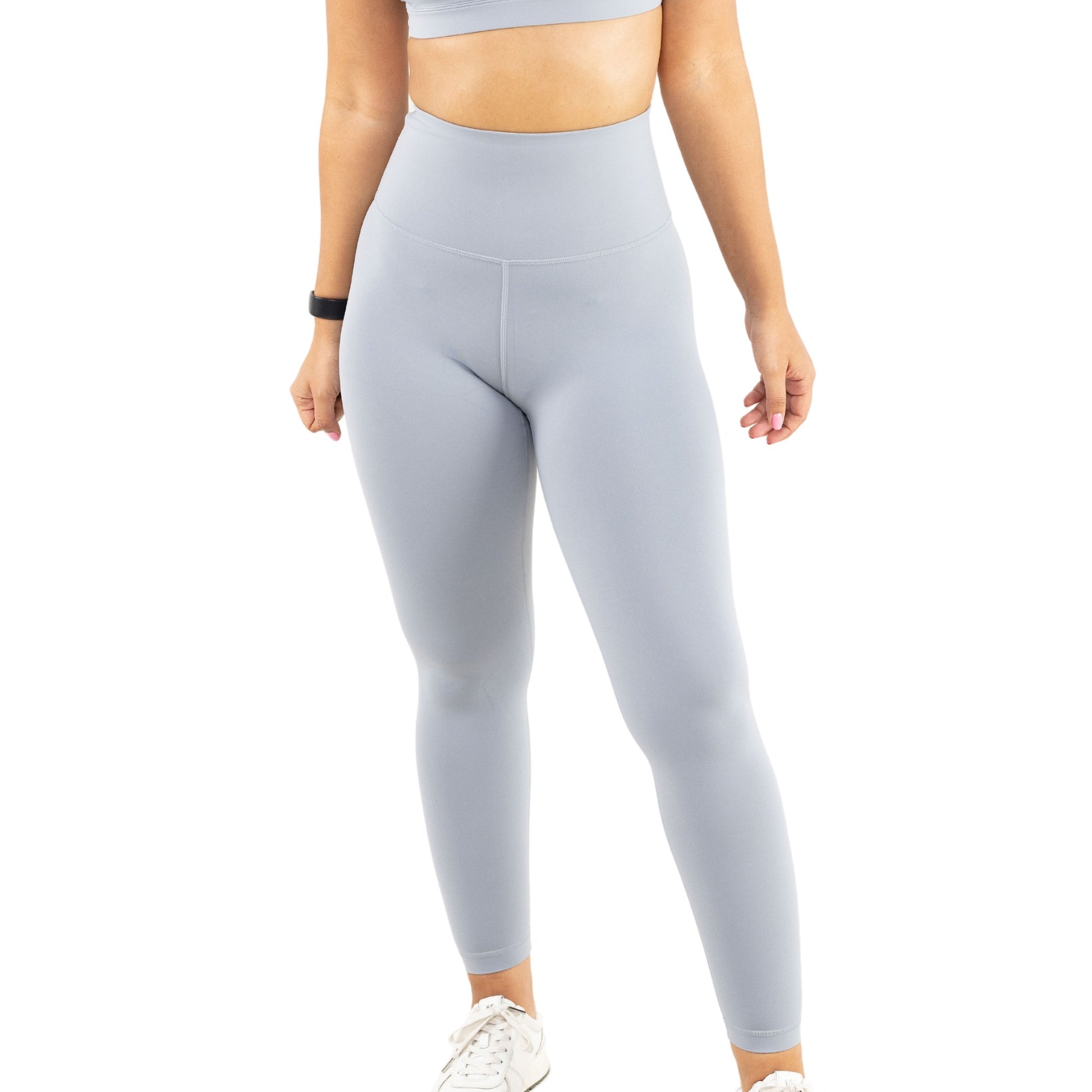 High Waist Leggings (Front View)