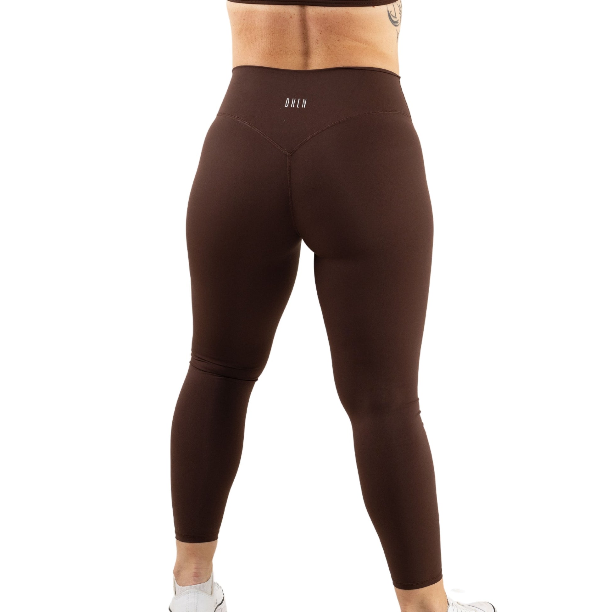 High Waist Leggings With Seamless Front Active Wear